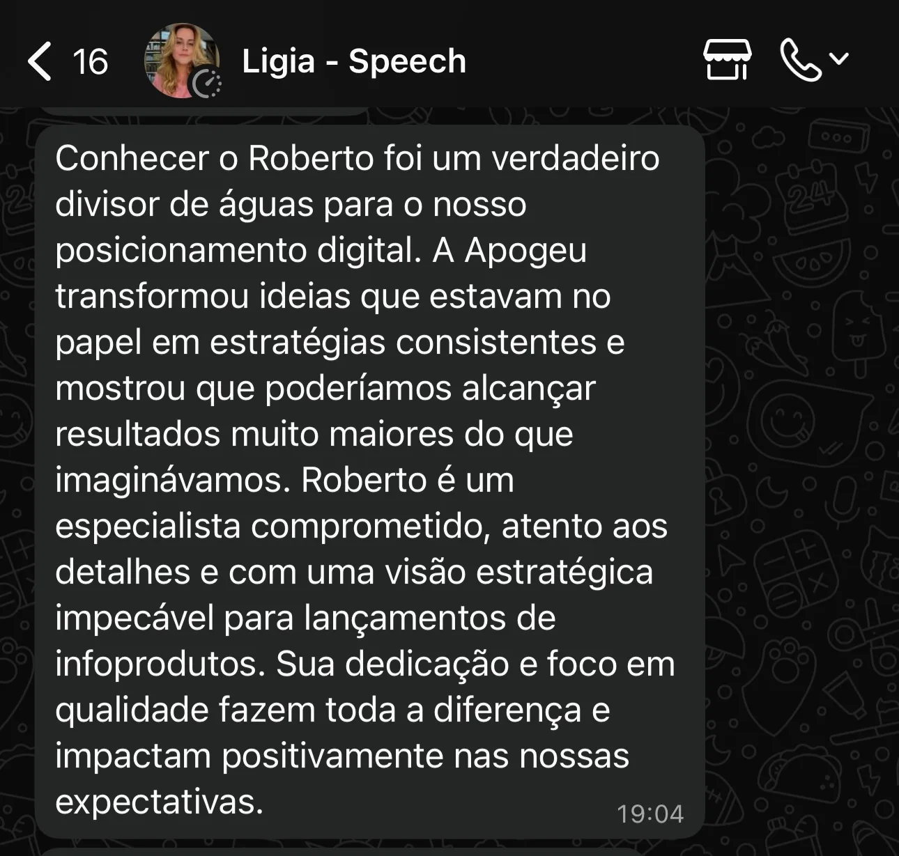 Depoimento Ligia